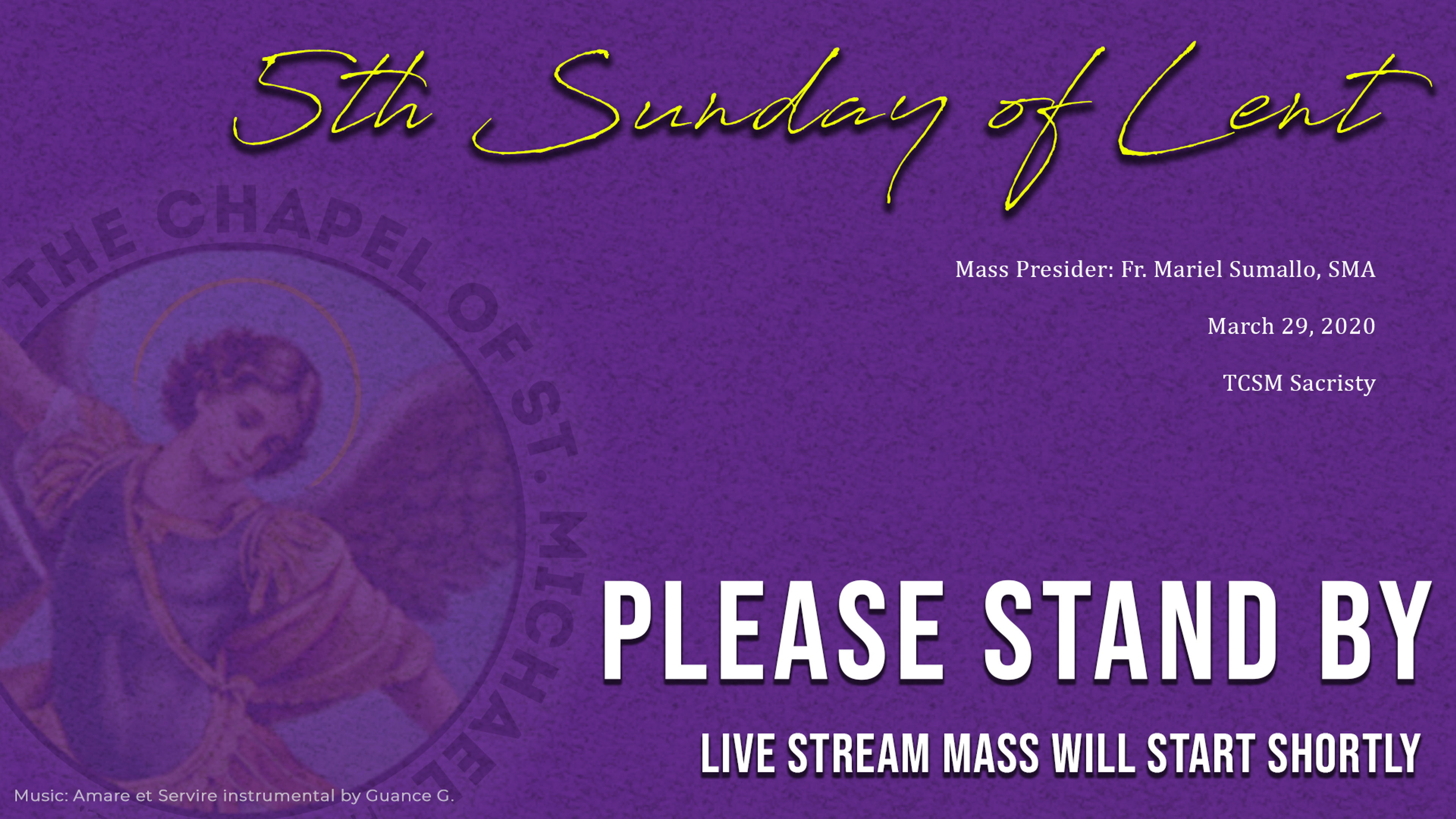 5th Sunday of Lent